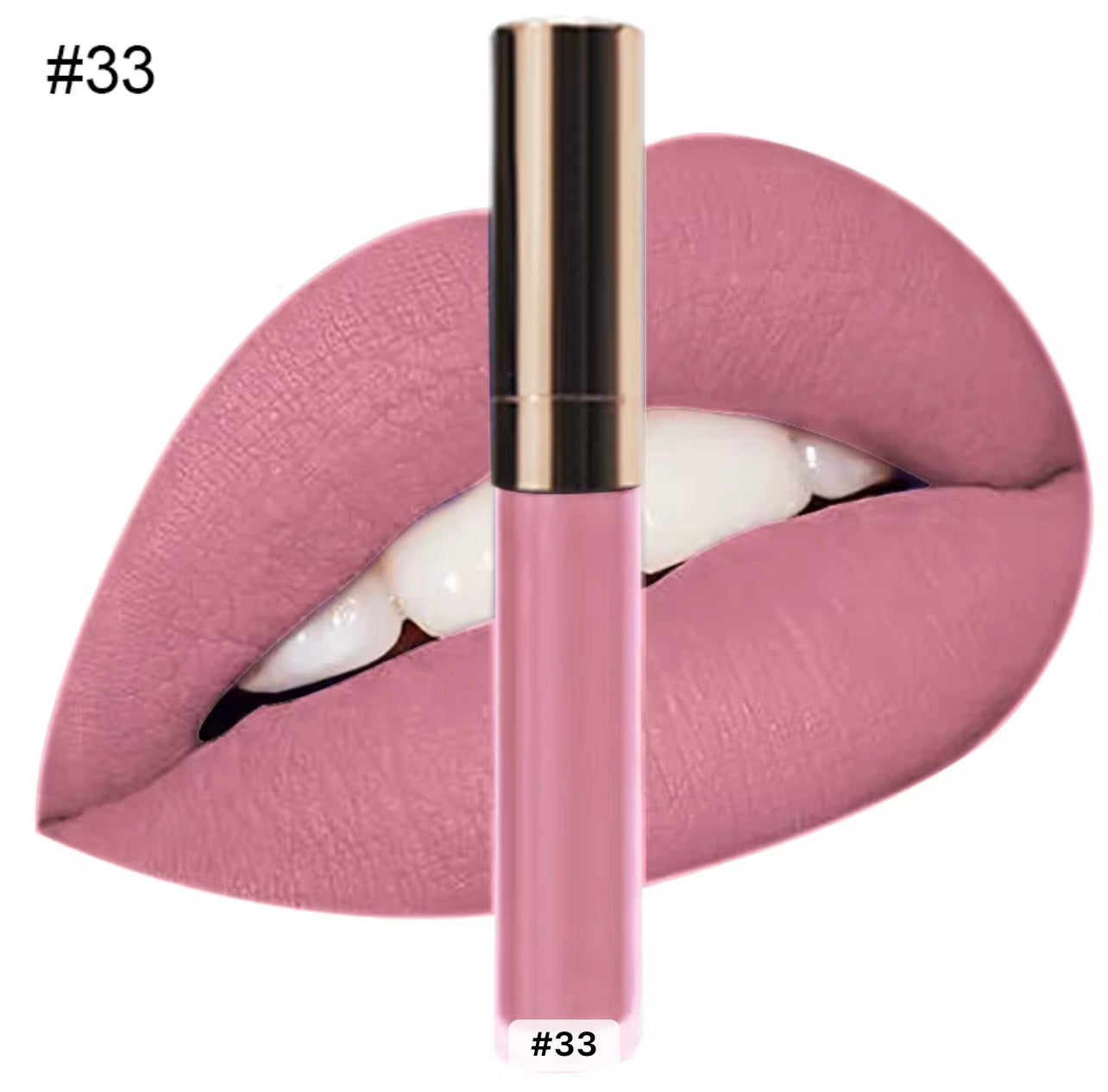 Wholesale Makeup Long Lasting Waterproof Liquid Matte Lipstick Vegan Matte Lipstick/ Lips